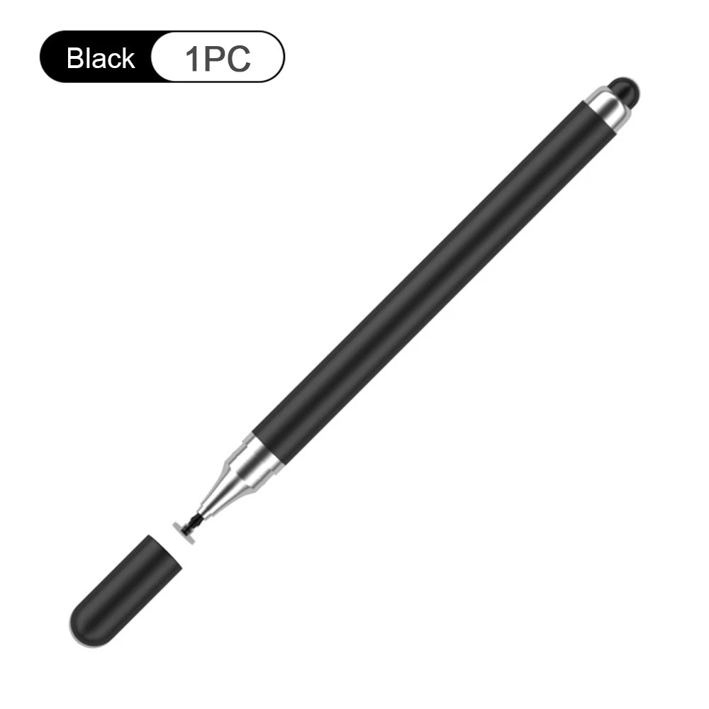Lápiz óptico universal 2 en 1 (1/2 unidades) para tablet, móvil, Android, iOS, iPad, accesorios para tablet, lápiz táctil capacitivo para pantalla.