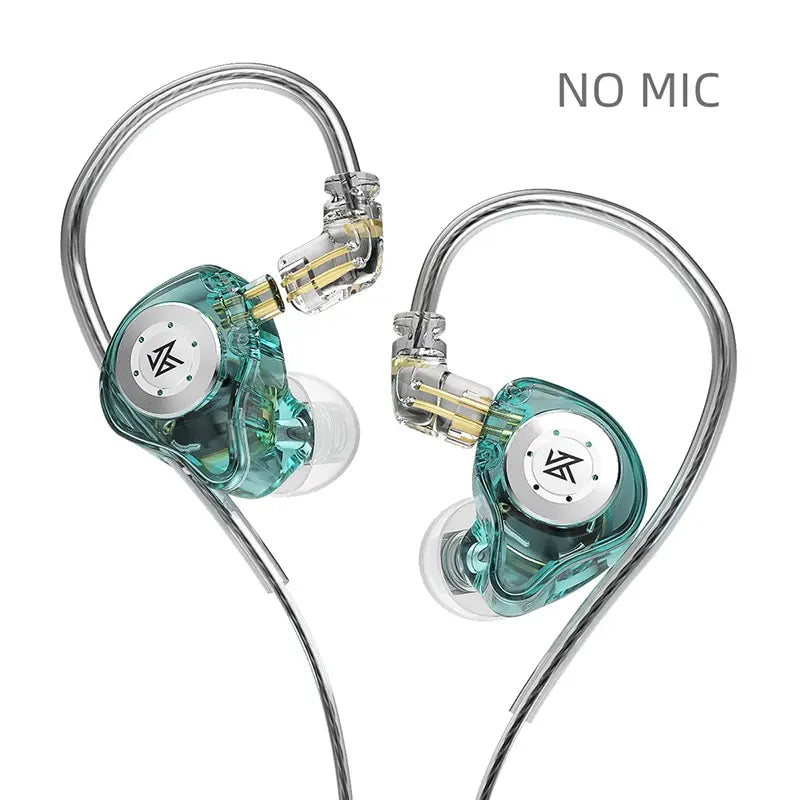 Auriculares KZ EDX PRO de 10 mm con circuito magnético dual y controlador dinámico, auriculares HIFI con graves potentes, auriculares deportivos con cancelación de ruido KZ ZSTX ZSN PRO ZAS