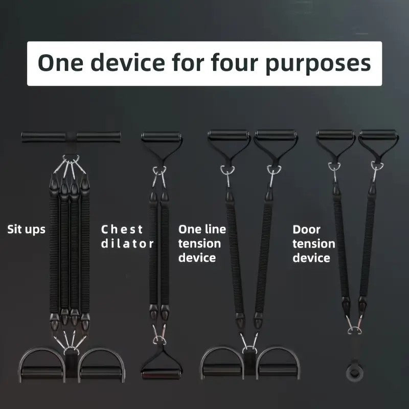 Multifunctional Foot Puller Fitness Resistance Set-4