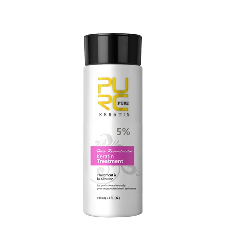 Tratamiento de queratina PURC Champú Acondicionador Productos para alisar el cabello Mascarilla alisadora reparadora Cuidado para alisar el cabello rizado