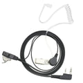 Auriculares con micrófono PTT de 2 pines, tubo acústico oculto, auricular intrauditivo para radios CB Kenwood TYT Baofeng UV-5R BF-888S.