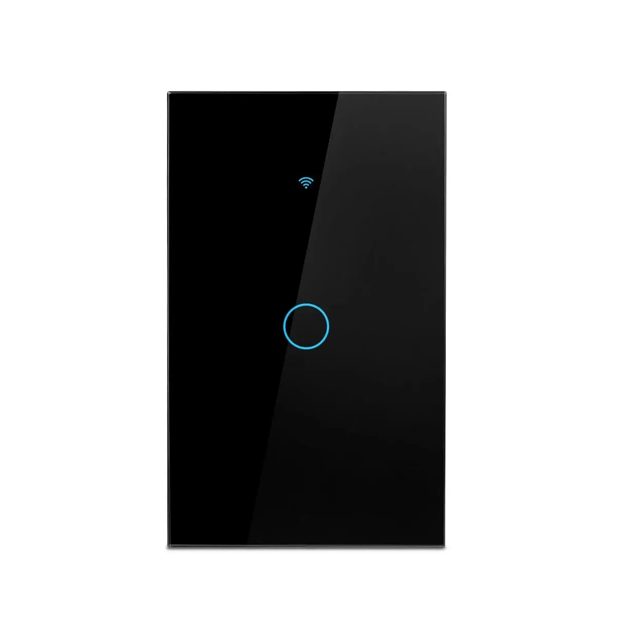 Interruptor de luz inteligente Tuya WiFi para EE. UU. Cable neutro/No requiere cable neutro Interruptor táctil de pared tipo 120 Funciona con Alexa, Google Home
