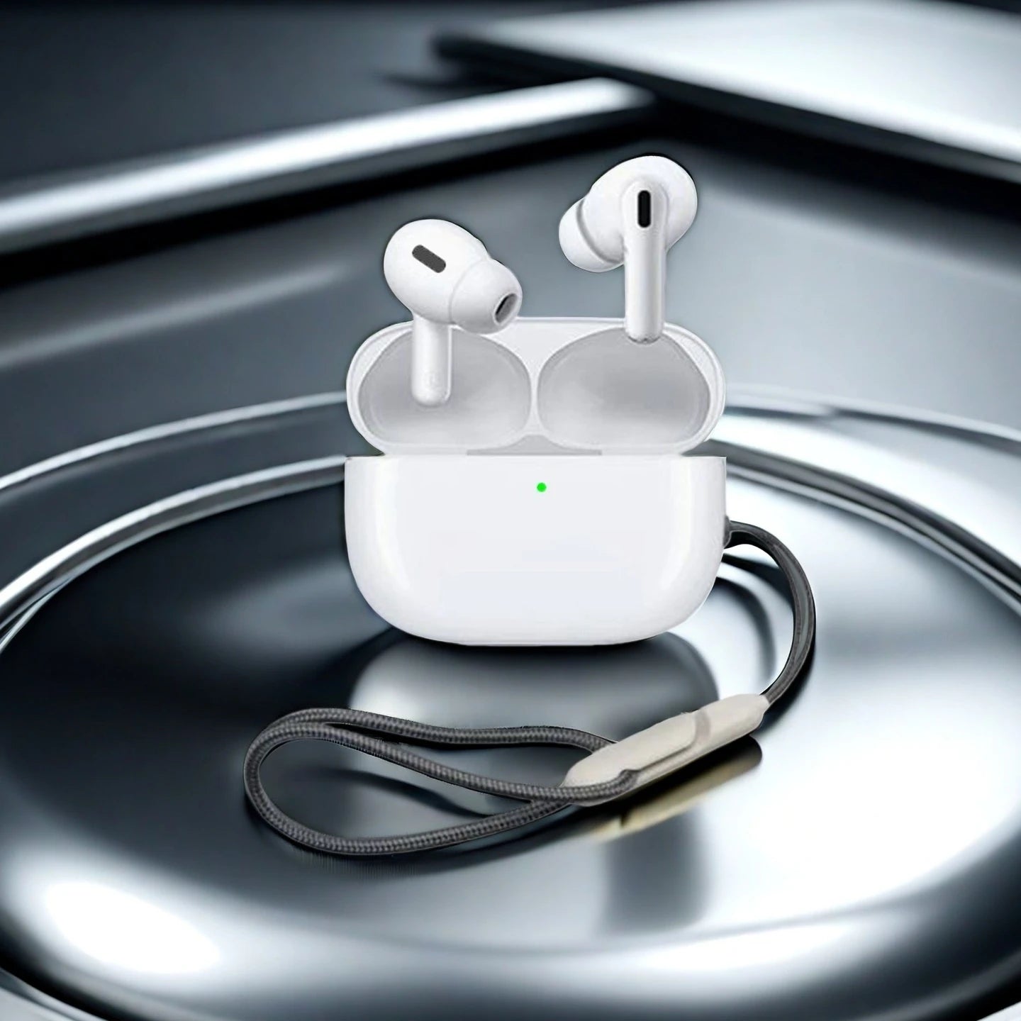 Auriculares inalámbricos TWS Bluetooth con graves profundos, sonido estéreo, auriculares inalámbricos impermeables intrauditivos con micrófono.