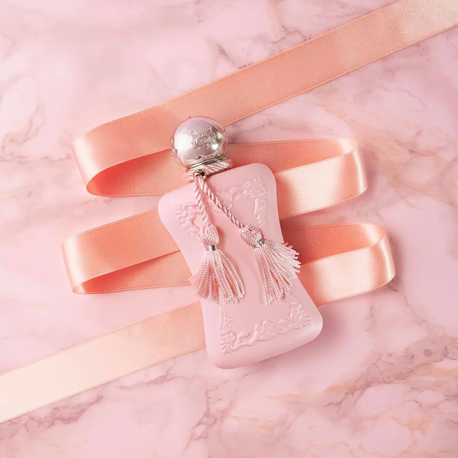 Perfume de lujo francés de nicho, rosa turca y lichi, EDP, fragancia nupcial, frasco con borla rosa, larga duración, para mujer.