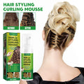 Jayusing Fluffy Curly Hair Styling Mousse Hydrating Moisturizing Care Anti-frizz Elastic Foam Style Intense Curl Defining Spray