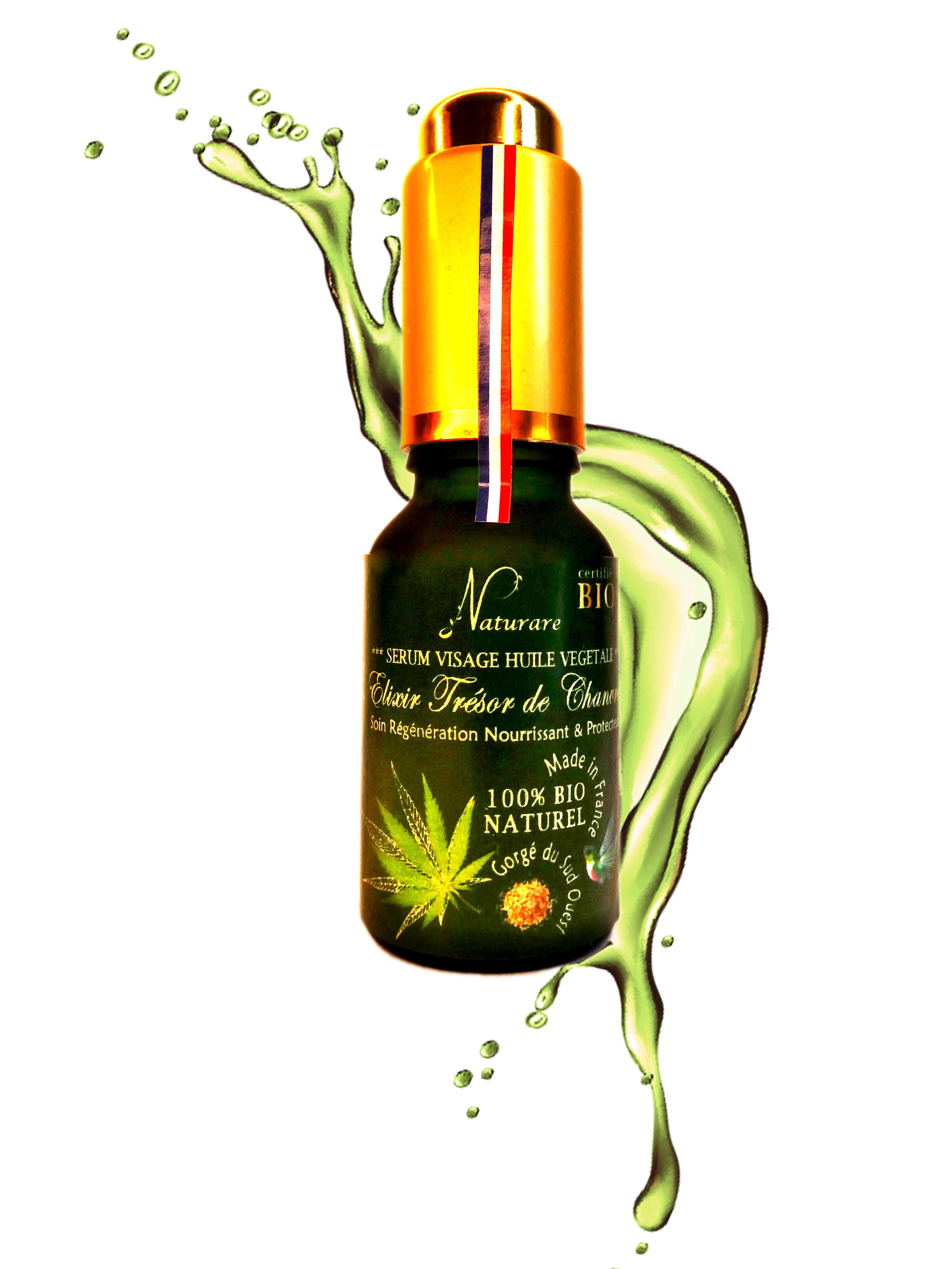 ORGANIC HEMP TREASURE ELIXIR - Vegetable Oil Serum, Food Supplements-5