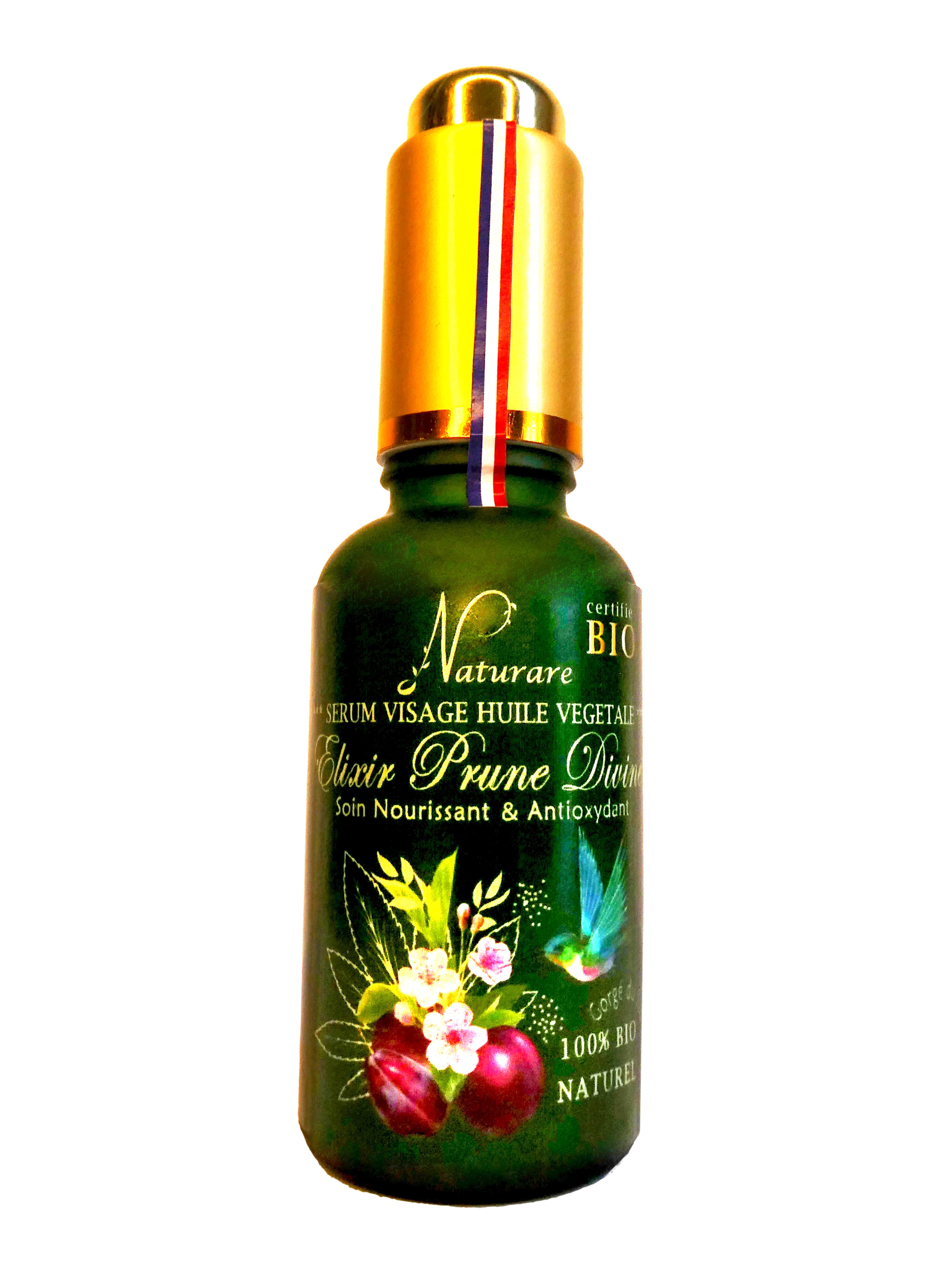 DROP - ORGANIC DIVINE PLUM ELIXIR - Vegetable Oil Serum, Food Supplement-1