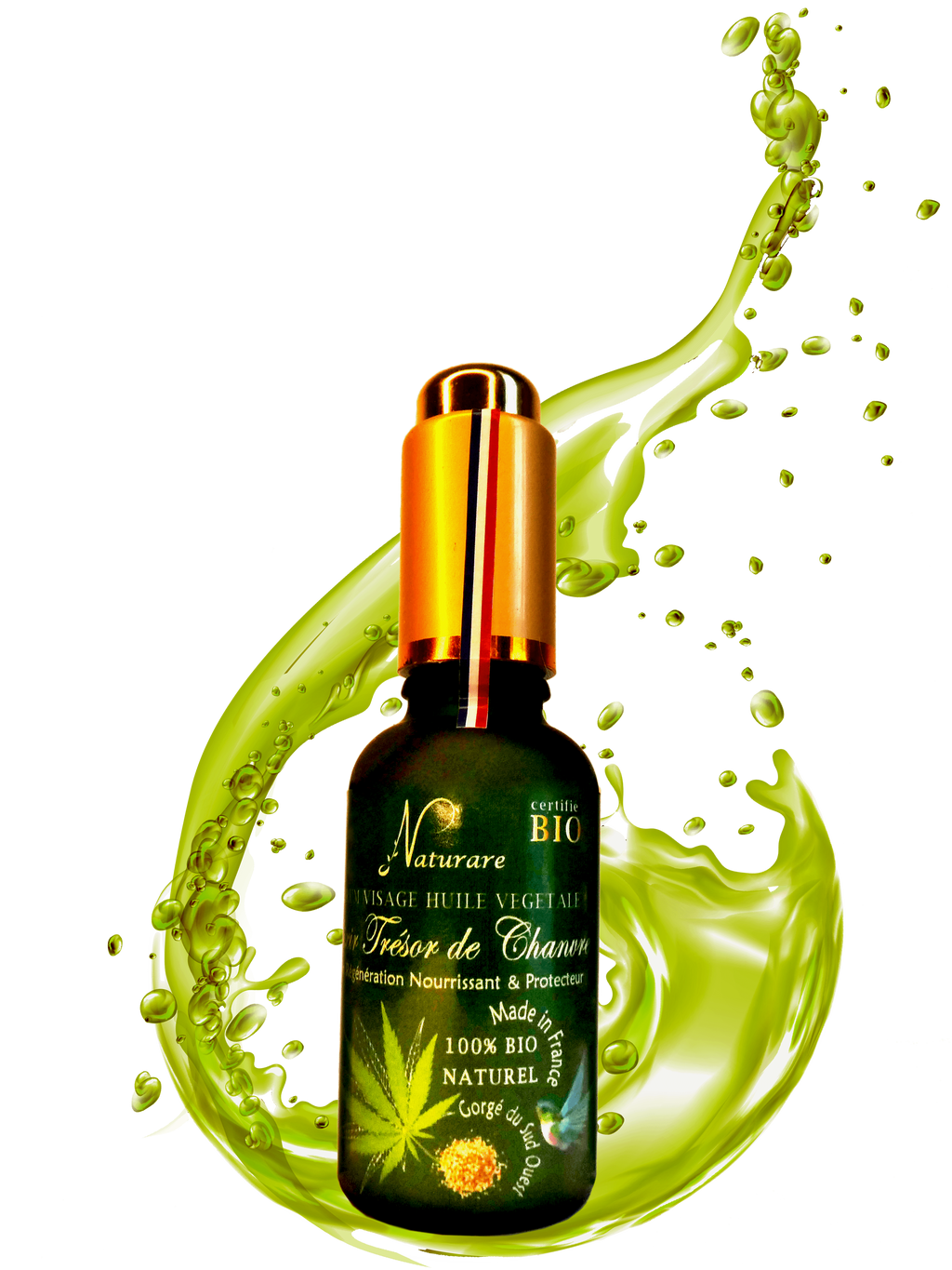 ORGANIC HEMP TREASURE ELIXIR - Vegetable Oil Serum, Food Supplements-0