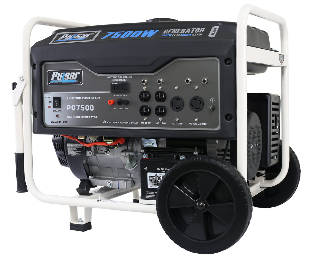 Gas Powered Generator Pulsar 7500W