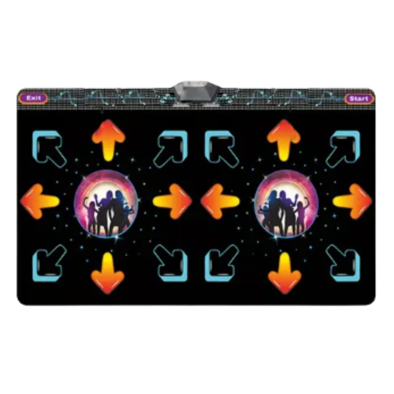 2-Player Dance Mat Game with Motion Sensor-0